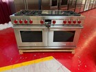 60    Wolf M Series Dual Fuel Range Df60650dgsp  used Few Years Old 