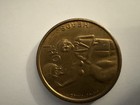 Bronze Good Luck Token Coin Medallion Heads   Tails Circulated