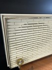 Vintage Zenith Z316l Am Fm Vacuum Tube Radio Tested Works Off-white Mcm