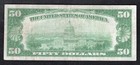 Fr 2404 1928  50 Fifty Dollars Gold Certificate Currency Note Very Fine