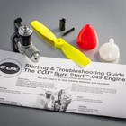 Cox 049 Model Airplane Engine - Ultimate Combo W  Tank - Prop - Spinner  049