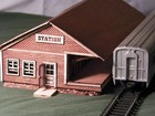 N Scale Train Station Kit