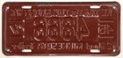 Vintage Minnesota 1945-1947 Gross Weight 1 1 2 Ton 2-wheel Trailer License Plate