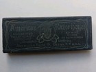 Antique Razor Wet Stone American Hone Co  Olean Ny 1890-1900 Unused 