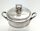 Tiffany Silver Soldered Butter Or Cheese Dish