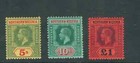 Northern Nigeria 1912 Kgv Portrait Cmp Set To 1  Pound  scott 40-52  Vf Mh  Zx20