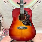 Hummingbird Standard Vintage Cherry Sunburst Acoustic Guitar Free Shipping