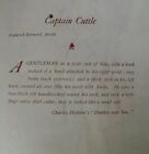 Dickens Art Print 1892 Antique Original Rare Vhtf Captain Cuttle Photogravure 