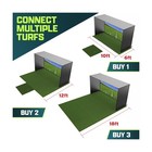Gosports Golf Simulator Turf And Hitting Turf - 15 Mm Golf Mat For Home