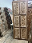 Antique Floral Carved Wooden Door Reclaimed Barn Door Hinged Or Sliding Doors 80