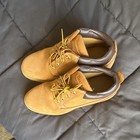Men s Tan brown Leather Chukka Boots Round Toe Lace-up Ankle Rubber Sole