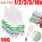 1 10x Jue Fish Welding High-strength Oily Glue Uniglue Universal Super Glue 50g