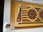 Schylling Classic Wooden Pinball Machine Toy Game - 5 Balls Table Vintage - Pics