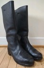 New Vtg Men s Army Military Genuine Leather German Combat Boots Sz 11