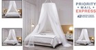 Whimsical Princess Canopy For Girls - Stylish Dome Bed Curtain And Mosquito Net