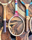 Vintage Wooden Tennis Rackets Lot Of 5 Antique Wood Racquets Davis Cup Decor