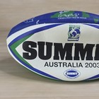 Summit Australia 2003 Official Rugby Match Ball Authentic For Display Only