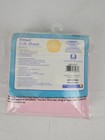 Nwt Baby Connection 100  Cotton Fitted Crib Sheet Pink