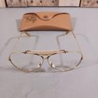 Vintage Ray Ban Bausch   Lomb B l Glasses Frame  1 10 12k Gf Gold Filled W Case