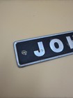 John Deere Vintage Original 23 3 4  Tractor Bulldozer Farm Long Badge Emblem