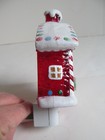Christmas Night Light Santa s Workshop Plug-in Wall On Off Senser Decor C6