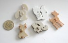 Born To Be Wild Shank Buttons   Jesse James   Fox   Beaver   Fawn   Bunny   Skun