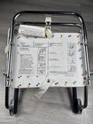 Vintage Graco Tot-loc Lock Clip On Table Top High Chair Booster Seat No Slip
