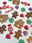 Glitter Gingerbread Candy Confetti Christmas Decor Table Scatter Choose Package