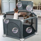 Baby Playpen  50x50 Inch Playpen For Babies And Toddlers  Small Baby Play Yar 
