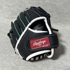 Rawlings Fast Pitch Softball Mitt Glove Fp110mt Rht Zeroshock Leather Palm 11 