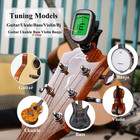 Ranch Guitar Tuner Clip On For Acoustic electric Guitar  Ukulele  Violin  Bass 