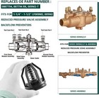0887794 Rk-009m2-t Total Repair Kit For Watts 1-1 4  - 1-1 2  Backflow Preventer