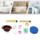 Bathtub Drain Kit Compatible With Freestanding Bathtub  Tub Drain Rough-in Kit