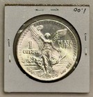 1985mo Mexico 1 Onza  libertad   999 Silver Coin - Km 494 1
