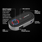 Monster Bluetooth Receiver For Car   Home  3 5mm Aux  Mic  Voice Assistant