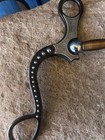 Tom Balding Port Bit Copper Silver Engraving Dots Spots On Shank Western Cowboy