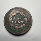 1837 Coronet Head Large Cent Copper Business Strike Philadelphia 1c Us Coin