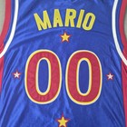 Harlem Globetrotters Official Authentic Jersey Issue To Mario Lopez  00  M