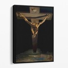 Christ Of St John Of The Cross By Salvador Dali Christian Canvas Wall Art Print