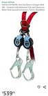 Falltech Duratech 82706tb5 Twin Duratech 6  Personal Self-retracting Lifeline