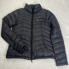 G fore G4 Quilted Puffer Golf Jacket Womens Small Performance Full Zip Black