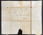 War Of 1812 Original Letter - James   Elizabeth Wells - Madison Disgraceful War