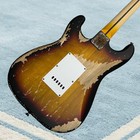 Aged St Electric Guitar Vintage Sunburst Color Alder Body Maple Fretboard