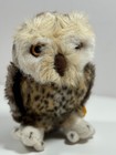 Steiff  wiggi  Owl   072093  Made In Germany  8  Tall