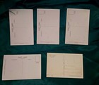 Unused Vintage Antique Postcards Lot London  England   Athens  Greece