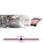 41-110 Iridium Spark Plugs   48322 Spark Plug Wires For Chevy 5 3 6 0 6 2l