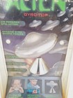 Vintage Uncle Milton Super Science  alien Orbiter Gyro-top Silver Flying Saucer