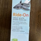 Intex Shark Ride-on Water Toy Pool Float 68in X 42in New Inflatable Floaty