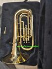 Tuba Eb Flat Of Pure Brass In Pure Brass Polish hard Case mouthpc free Shipping 