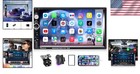 Double Din Car Stereo With Backup Camera   Bluetooth